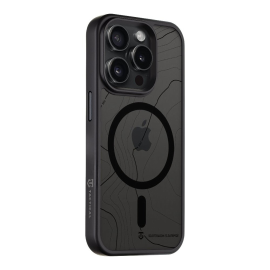 Tactical MagForce Hyperstealth Sika kryt iPhone 15 Pro Asphalt
