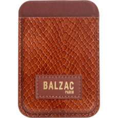 Native Union x Balzac Embossed Cognac Card Holder MagSafe peněženka Native Union x Balzac Embossed Cognac Card Holder MagSafe peněženka