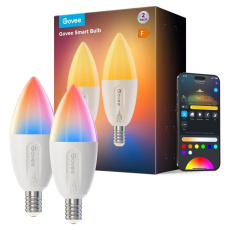 Govee Smart žárovka RGBWW 5W-50W 400lm E14 Long Life 2ks Matter