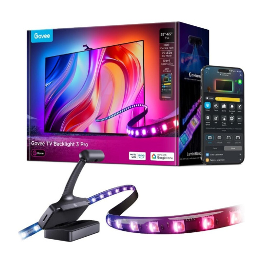 Govee TV Backlight 3 Pro 55-65" SMART LED podsvícení RGBIC