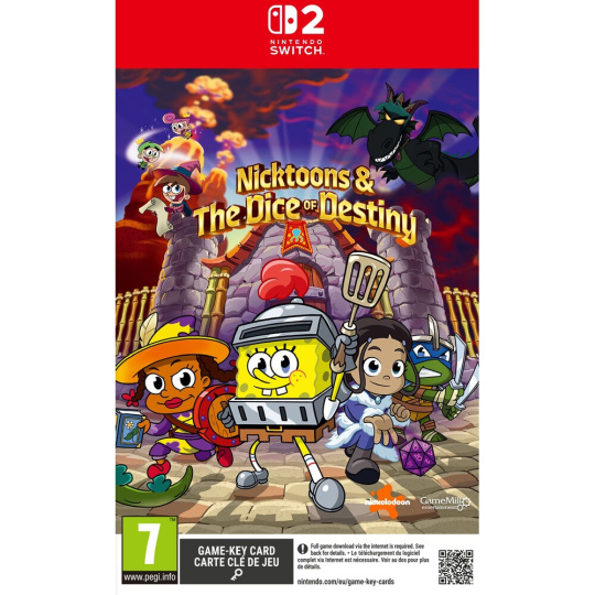 Nicktoons & The Dice of Destiny (Game Key Card) (Switch 2) Nicktoons & The Dice of Destiny (Game Key Card) (Switch 2)