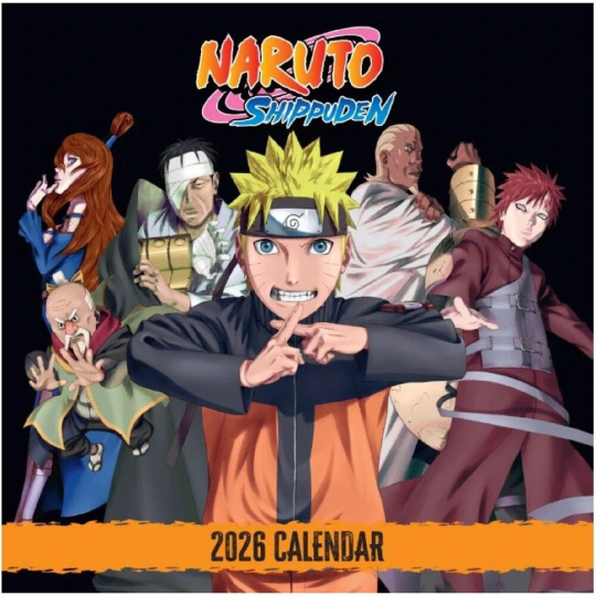 Kalendář Naruto 2026
