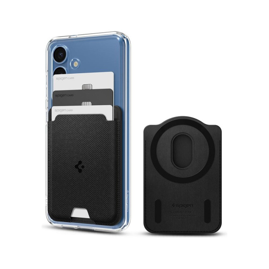 Spigen Urban Fit Wallet MagSafe peněženka Samsung Galaxy S25 černé Spigen Urban Fit Wallet MagSafe peněženka Samsung Galaxy S25 černé