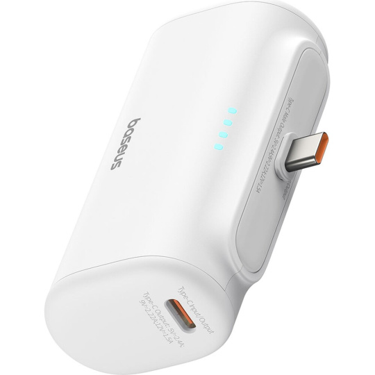 Baseus Power banka 5000mAh 20W USB-C bílá