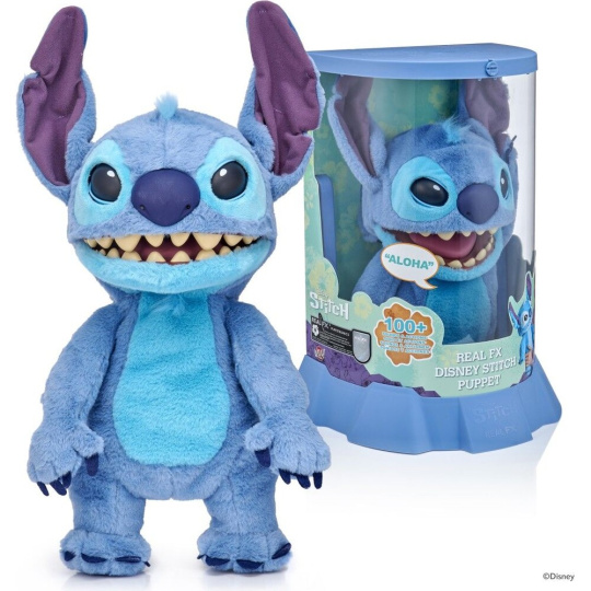Interaktivní plyšák Real FX Lilo & Stitch - Stitch 45 cm Interaktivní plyšák Real FX Lilo & Stitch - Stitch 45 cm