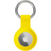 Epico silikonové pouzdro s plnou zadní stranou pro AirTag žluté