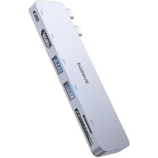 Baseus Ultra Joy 6v1 dokovací stanice šedá