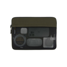 Pipetto Expand Sleeve pouzdro MacBook Pro 14"/MacBook Air 13.6" tmavě zelené Pipetto Expand Sleeve pouzdro MacBook Pro 14"/MacBook Air 13.6" tmavě zelené