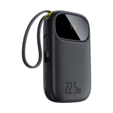 Baseus EnerFill FC31 Qpow 3 20000mAh powerbanka, 22,5W, s kabelem USB-C a Lightning černá Baseus EnerFill FC31 Qpow 3 20000mAh powerbanka, 22,5W, s kabelem USB-C a Lightning černá