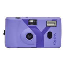 YASHICA MF-1 Snapshot Art Camera analogový fotoaparát levandulový