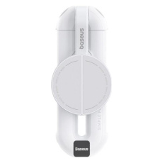 Baseus TechShot selfie tyč s bluetooth bílá