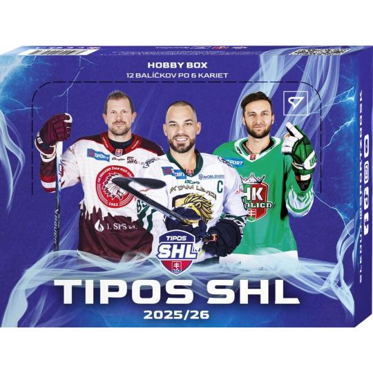 Hokejové karty SportZoo Tipos SHL 2025/26 Hobby Box