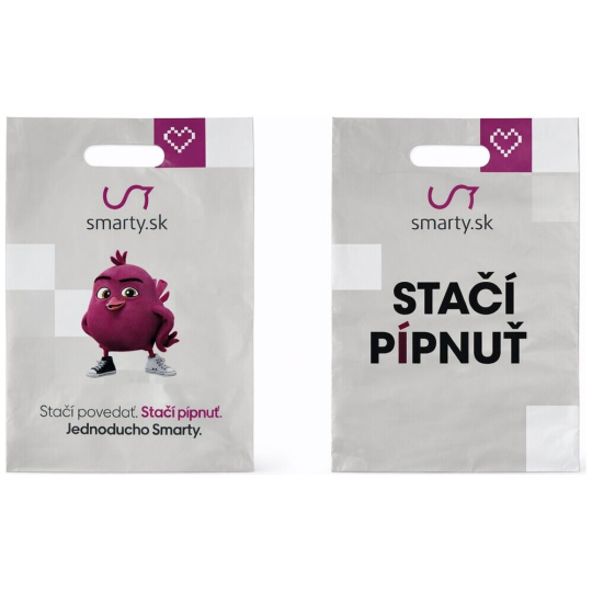 Smarty SK igelitová taška malá 30x19