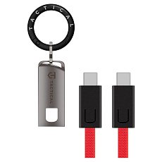 Tactical OODA Loop kabel USB-C/USB-C červený