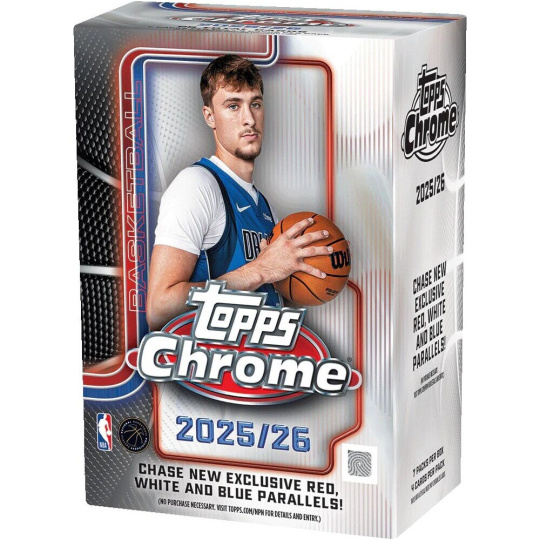 Topps Chrome Basketball Value Box 2025/26 Topps Chrome Basketball Value Box 2025/26