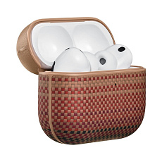 Pitaka Aramid Fiber Magnetic Case pouzdro AirPods Pro 3 Sunset