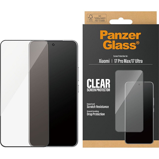 PanzerGlass® Ultra-Wide Fit sklo Xiaomi 17 Pro Max/17 Ultra