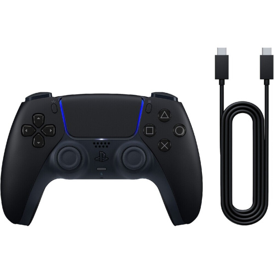 DualSense Wireless Controller Midnight Black + kabel USB pro PC