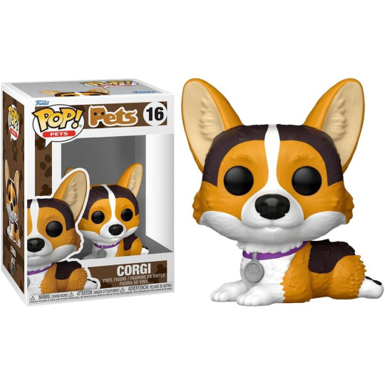 Funko POP! #16 Pets: Pets S3 - Corgi Funko POP! #16 Pets: Pets S3 - Corgi