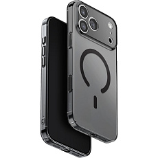 UNIQ Airsuit MagClick MagSafe kryt iPhone 17 Pro Max Glossy Smoke