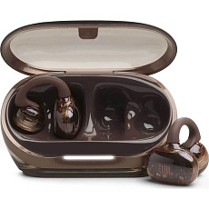 JBL Soundgear Clips bezdrátová sluchátka hnědá