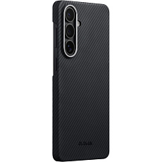 Pitaka Edge Case MagSafe kryt Samsung Galaxy S26+ Black/Grey Twill Pitaka Edge Case MagSafe kryt Samsung Galaxy S26+ Black/Grey Twill