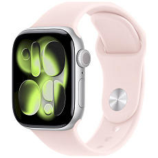 Apple Watch 42/41/40/38mm jemně růžový sportovní řemínek S/M Apple Watch 42/41/40/38mm jemně růžový sportovní řemínek S/M
