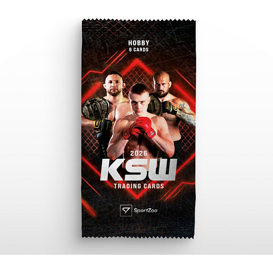 MMA karty SportZoo KSW 2026 Hobby balíček