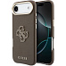 Guess PU Resin Logo kryt iPhone Air hnědý