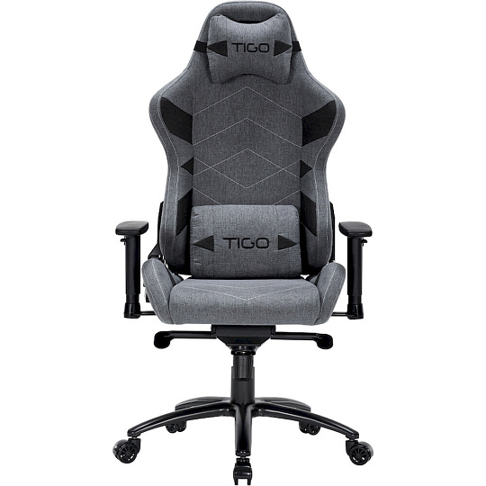 TIGO Slayer herní židle šedočerná