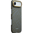 Pitaka Edge Case Breath of Veins MagSafe kryt iPhone Air Dive Green