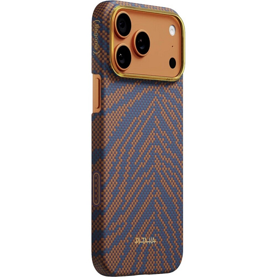 Pitaka Edge Case Breath of Veins MagSafe kryt iPhone 17 Pro Burning Orange Pitaka Edge Case Breath of Veins MagSafe kryt iPhone 17 Pro Burning Orange