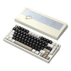 Wobkey Rainy 75 Pro Kailh Cocoa herní klávesnice (US) bílá