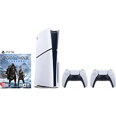 PlayStation 5 Slim 1TB + DualSense Wireless Controller bílý + God of War Ragnarok (PS5)