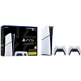 PlayStation 5 Slim Digital Edition 825GB + DualSense bílý + Vertikální podstavec pro PS5