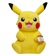 Jazwares plyšák Pokémon - Happy Pikachu 60 cm