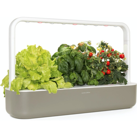 Click and Grow Smart Garden 9 chytrý květináč + 9ks kapslí se semínky béžová Click and Grow Smart Garden 9 chytrý květináč + 9ks kapslí se semínky béžová