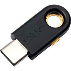YubiKey 5C - USB-C, klíč/token s vícefaktorovou autentizaci, podpora OpenPGP a Smart Card (2FA)