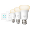 Philips HUE 3ks Bluetooth LED žárovka + Philips HUE Bridge + Philips HUE ovladač