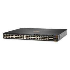 HPE Aruba Networking 6300M 48-port 1GbE and 4-port SFP56 Power-to-Port 2 Fan Trays 1 PSU Bundle HPE Aruba Networking 6300M 48-port 1GbE and 4-port SFP56 Power-to-Port 2 Fan Trays 1 PSU Bundle