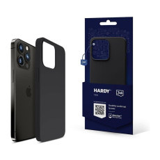 3mk Hardy Silicone MagCase kryt Apple iPhone 16 grafitový