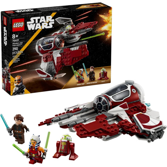 LEGO Star Wars 75401 Ahsoka a jediská stíhačka Interceptor