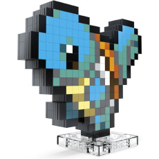 Mattel Mega Construx stavebnice Pixel Art Pokémon - Squirtle