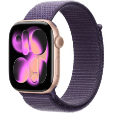Apple Watch 49/46/45/44mm mlžně fialový provlékací sportovní řemínek Apple Watch 49/46/45/44mm mlžně fialový provlékací sportovní řemínek