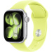 Apple Watch 42/41/40/38mm neonově žlutý sportovní řemínek M/L