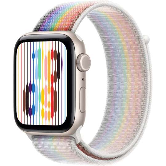 Apple Watch 49/46/45/44mm provlékací sportovní řemínek Pride Edition