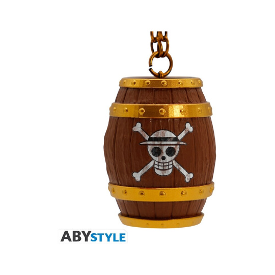 3D klíčenka Abysse Corp One Piece - Barrel