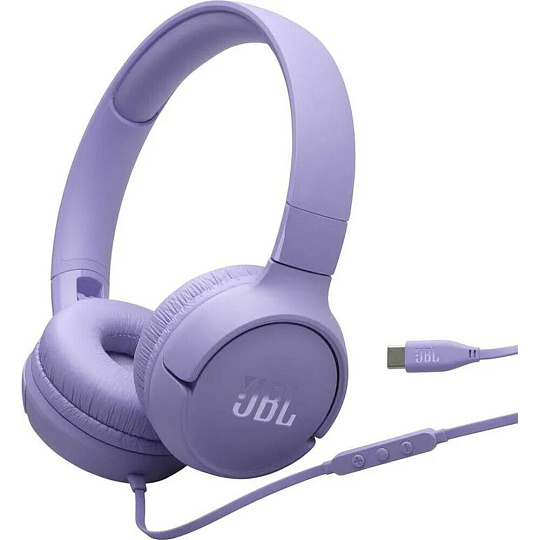 JBL Tune 520C náhlavní sluchátka fialová