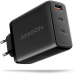 AXAGON ACU-DPQ100 nabíječka do sítě 3x port 100W černá