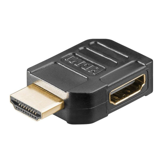 PremiumCord HDMI adaptér 19pin F - 19pin M pravý úhel